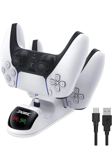 Ps5 Dualsense Şarj Dock Göstergeli Pinli - Resim 3