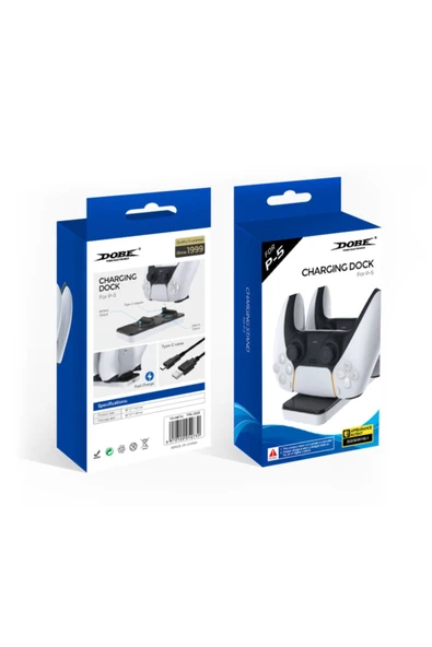 Ps5 Charging Dock Playstation Şarj Istasyonu Şarj Standı ürün görseli 1