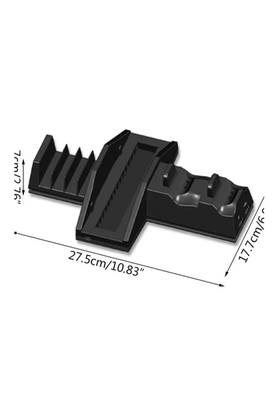 Tp4-837 Ps4 Fat/ps4 Pro Multifonksiyonel Stand - Resim 4