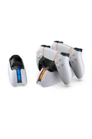 Tp5-05103 Led Işıklı Ps5 Joystick Kol Şarj Stand ürün görseli 1