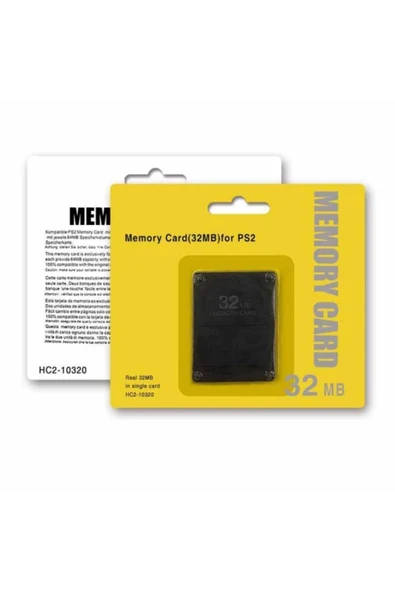 Ps2 Card 128mb Ps2 Uyumlu Hafıza Kartı Playstation 2 Card ürün görseli 1