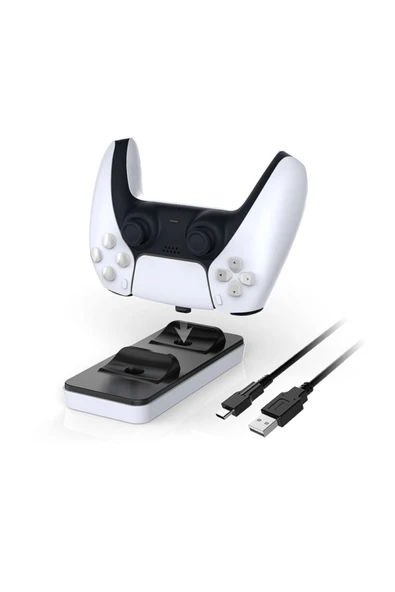 Tp5-505 Ps5 Dualsense Kontroller Manyetik Hızlı Şarj Standı ürün görseli 1