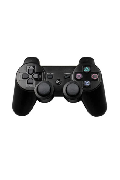 Playstation 3 Uyumlu Double-shock Wireless Oyun Kolu Siyah ürün görseli 1