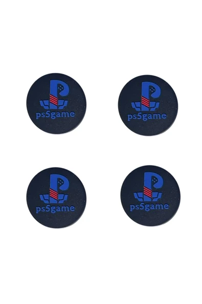 Desenli Sony Ps5/ps4/ps3 Uyumlu Analog Koruyucu Silikon Pad-ps5 Game ürün görseli 1