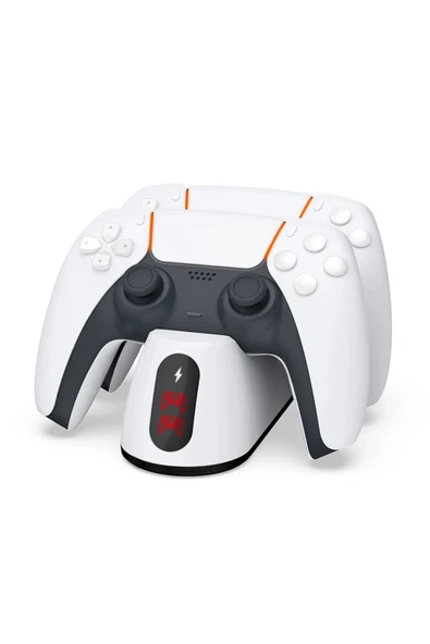 Tp5-0516b Playstation 5 Oyun Kolu Göstergeli Hızlı Şarj Standı ürün görseli 1