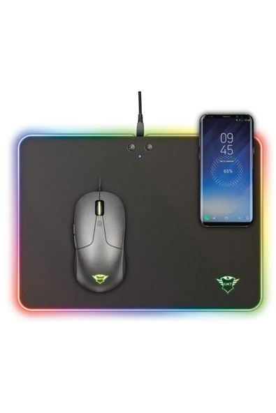 Gxt 750 Qlide Rgb Aydınlatmalı Oyuncu Mouse Pad Ve Kablosuz Telefon Şarj ürün görseli 1