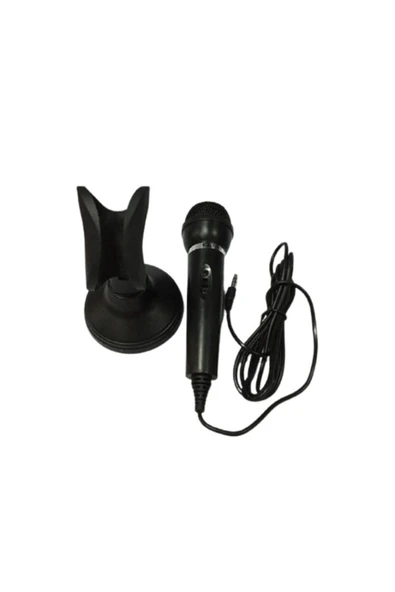 T-20 Masaüstü Standlı 3.5mm Jack Giriş Mikrofon - Resim 3