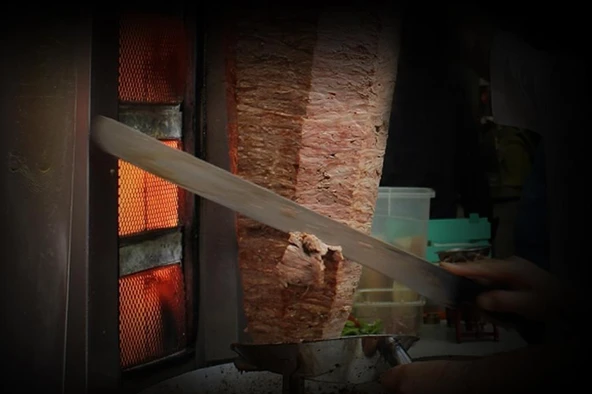 Vks Döner Bıçağı 55Cm - Paslanmaz - El Yapımı - Resim 5