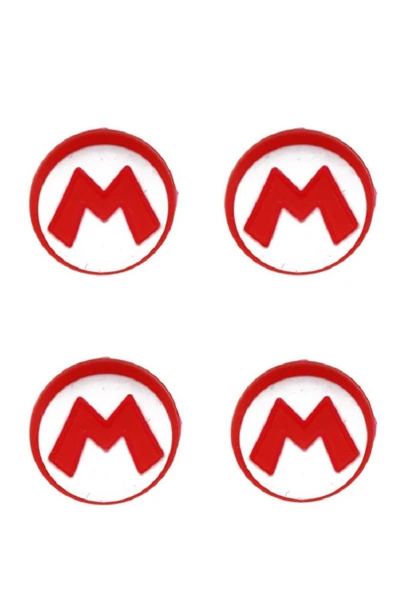 Nintendo Switch/switch Lite/switch Oled 3d Tasarım Analog Koruyucu Silikon Pad-mario Seri ürün görseli 1