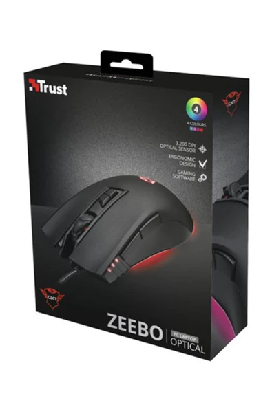 23091 Gxt 121 Zeebo Gaming Mouse - Resim 2