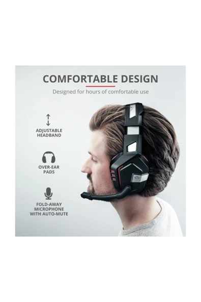 Gxt 390 Juga Wireless Gaming Headset - Resim 4