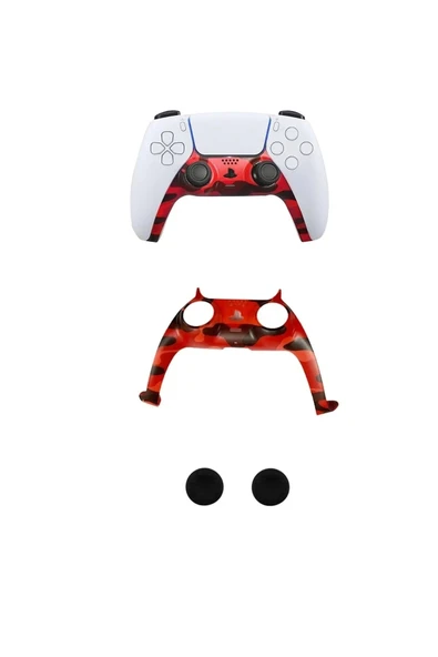 Ps5 Dualsense Kontroller Dekoratif Kaplama-analog Koruyucu Hediyeli ürün görseli 1