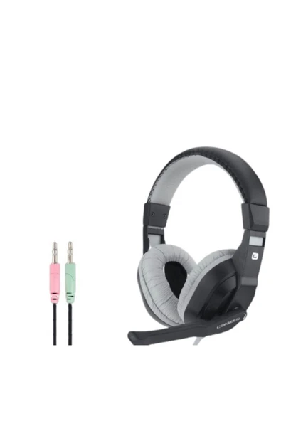 T226 Gamer Oyuncu Iş Stereo 3.5mm Çift Jack Kulaklık ürün görseli 1