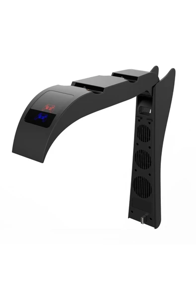 Led Göstergeli Playstation 5 Soğutucu Şarj Stand ürün görseli 1