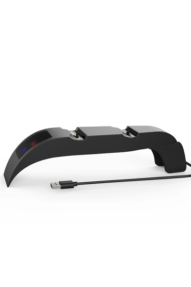 Led Göstergeli Playstation 5 Dualsense Oyun Kolu Şarj Standı ürün görseli 1