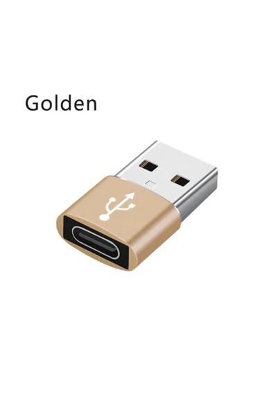 Erkek Usb To Dişi Type-c Çevirici Data Otg Adaptör Dönüştürücü ürün görseli 1