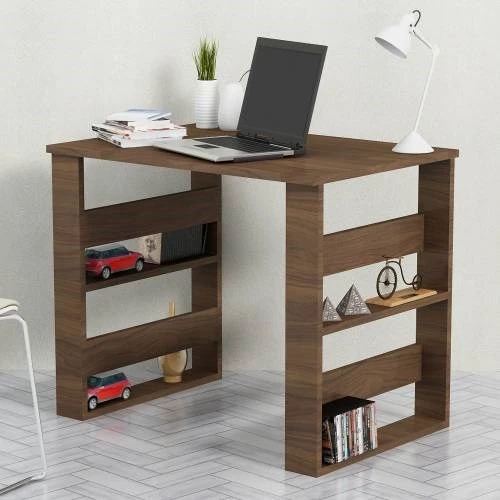 Verona Çalışma Masası Ceviz - Resim 10