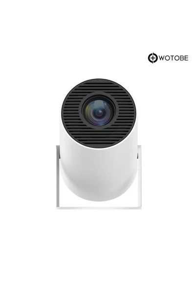 180 Derece Ayarlanabilir Taşınabilir Kablosuz 2.4G 5G WiFi Ultra HD Taşınabilir Projektör ürün görseli 1