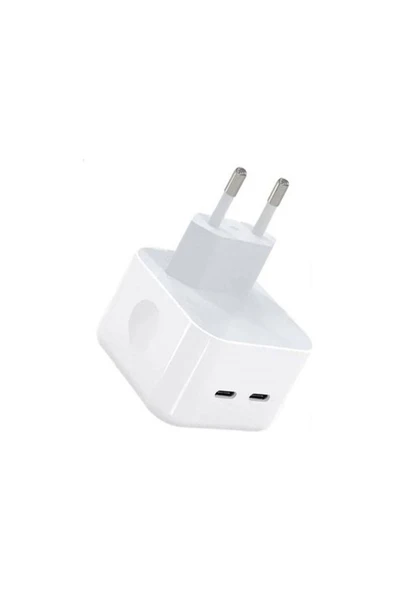 50 W Çift Usb-c Bağlantı Noktalı Güç Adaptörü ürün görseli 1