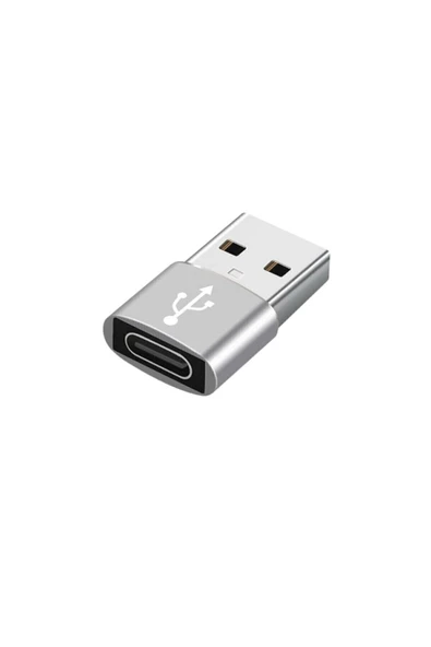 Erkek Usb To Dişi Type-c Çevirici Data Otg Adaptör Dönüştürücü ürün görseli 1