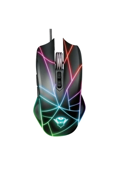 TRUST TURE 23797 GXT 160X USB 4200DPI SİYAH RGB GAMING MOUSE ürün görseli 1