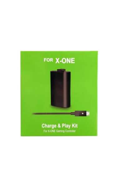 Siyah Xbox One X Xbox One S Şarj Kiti ürün görseli 1