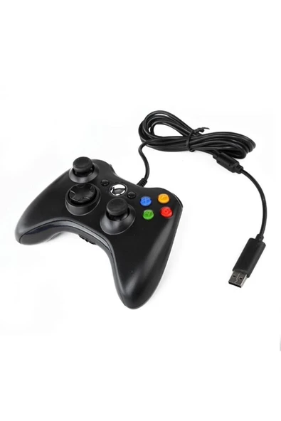 Kablolu Xbox 360 Pc Kol Kontroller Joystick - Resim 3