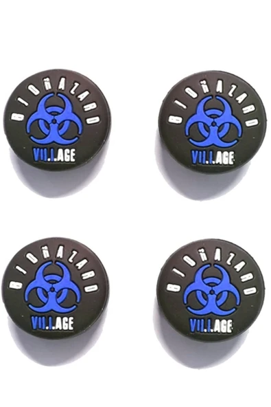 Resident Evil Village Ps3-ps4-ps5-xbox One-x-s-series X Series S Analog Koruyucu Silikon Pad ürün görseli 1