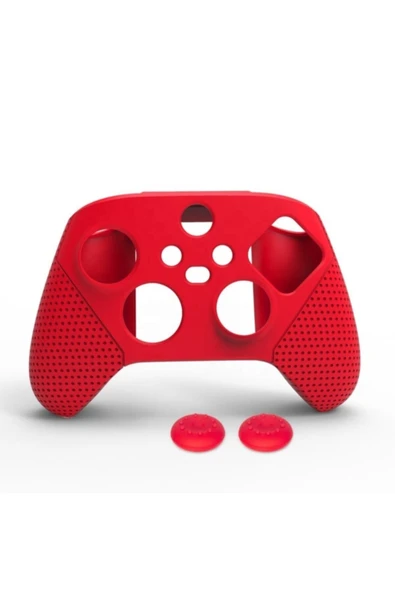 Xbox Series S/x Kollara Uyumlu Silikon Kılıf Ve 2 Analog Koruyucu Set ürün görseli 1