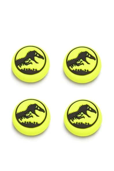 Jurassic Park Dinazor Ps3-ps4-ps5-xbox One-x-s-series X Series S Analog Koruyucu Silikon Pad ürün görseli 1