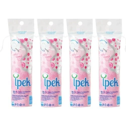 İpek Makyaj Pamuğu Disk 70 Li X 4 Adet ürün görseli 1