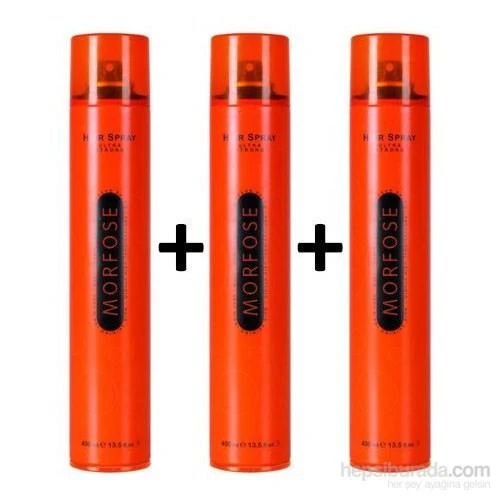 Morfose Saç Spreyi Ultra Strong 400Ml X 3 Adet ürün görseli 1