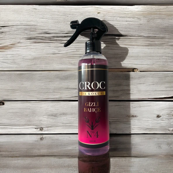 Croc Oda Kokusu No:4 Gizli Bahçe 400ml Sprey Şişe ürün görseli 1