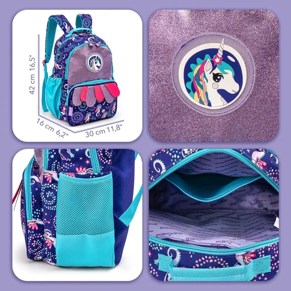 Milk&Moo Çocuk Sırt Çantası Ayris - Resim 6