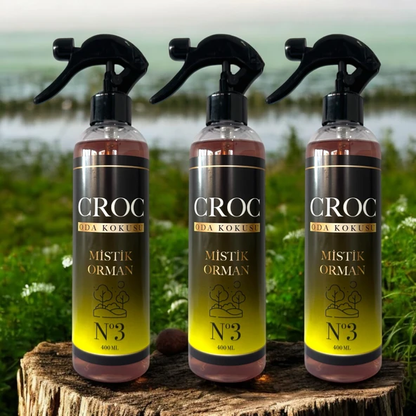 Croc Oda Kokusu No:3 Mistik Orman 3 x 400ml Sprey Şişe ürün görseli 1