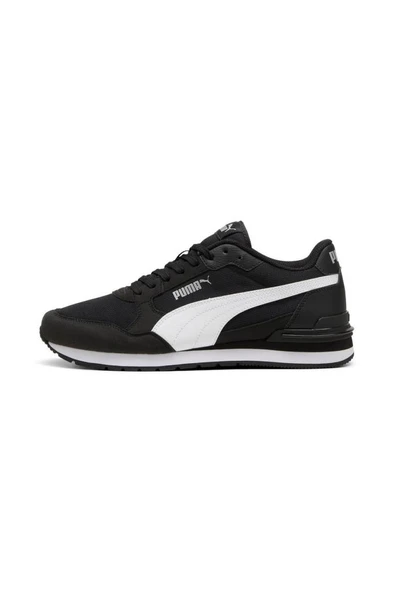 Puma ST Runner v4 Mesh 399666 01 Erkek Yürüyüş ve Koşu Ayakkabısı Siyah Beyaz 40-45 ürün görseli 1