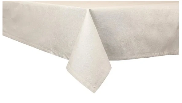 Porland Bohem Gümüş Masa Örtüsü 150x250cm ürün görseli 1
