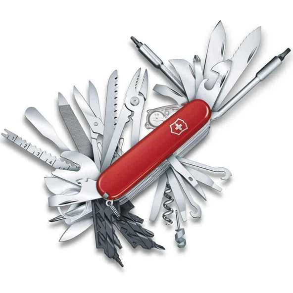 Victorinox 1.6795.XXL Swiss Champ 73 Fonksiyon İsviçre Çakısı - Kırmızı ürün görseli 1