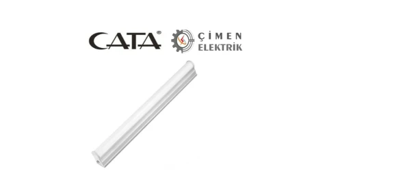 10 ADET CATA CT 2468 15W Ledli T5 Bant Armatür Günışığı 3200k ürün görseli 1
