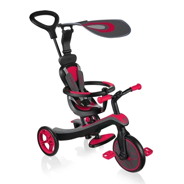 Globber Explorer 4in1 Bisiklet Kırmızı ürün görseli 1