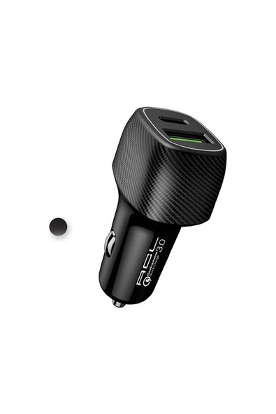 Ac-85 Pd Quick Charge 3.0 Usbx2 6A 36 Watt Araç Içi Şarj Aleti ürün görseli 1