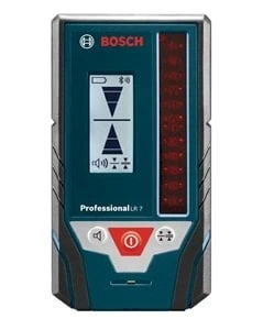 BOSCH LR 7 Lazer Teraziler İle Dış Ortam ve Uzak Mesafe Çalışma Dedektörü ürün görseli 1