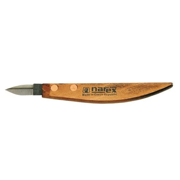 NAREX 822540 Profi Bükülmüş Ahşap Yontma Bıçağı 40x12 mm ürün görseli 1