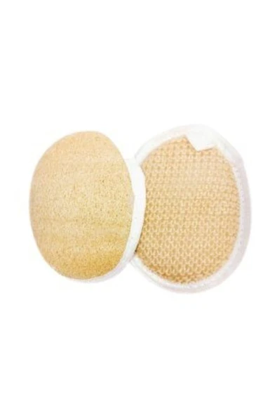 Doğal Kabak Lifli - Palmiye Lifli 2'li Peeling Yüz Kesesi Oval ürün görseli 1