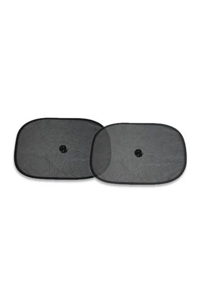 Zhltools Vantuzlu Ayakla Cama Yapışan Yan Cam Güneşlik 2 Adet 44x36cm ürün görseli 1