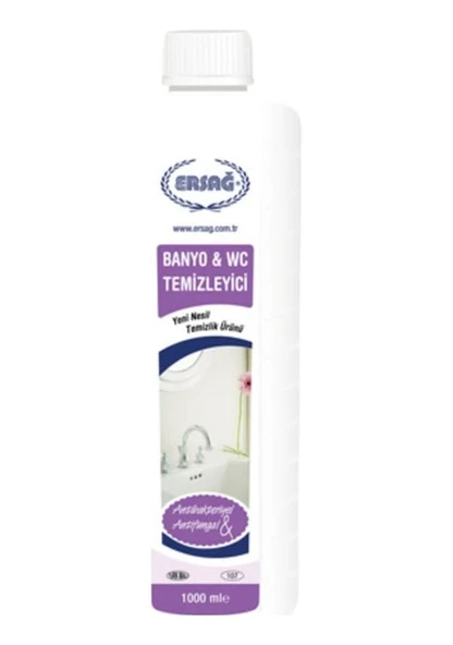 ERSAĞ BANYO-WC TEMİZLEYİCİ 1000ML MOR ürün görseli 1