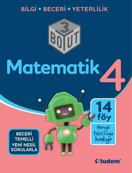 4. Sınıf Matematik 3 Boyut Tudem Yayınları ürün görseli 1