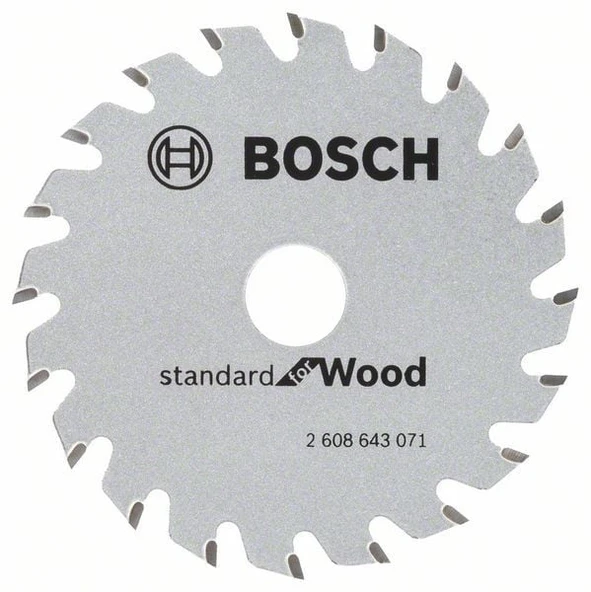 BOSCH Ahşap İçin 85 mm 20 Diş Daire Testere Bıçağı ürün görseli 1