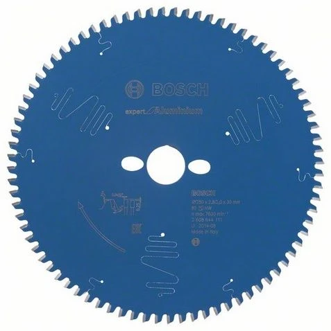 BOSCH Alüminyumda İçin 250 mm 80 Diş Daire Testere Bıçağı ürün görseli 1