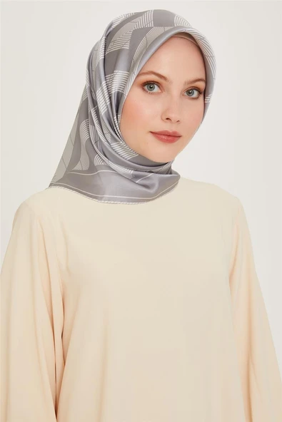 Sura İpek Eşarp  9255D (S ) - Resim 5